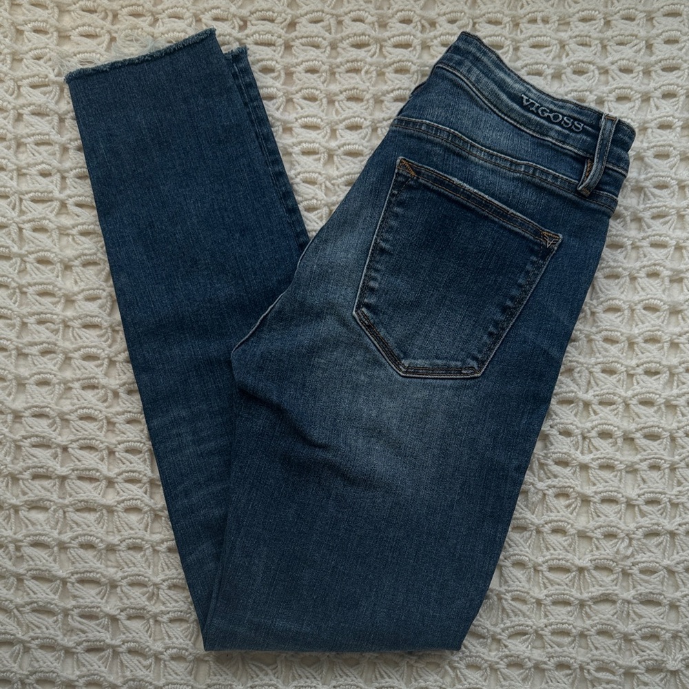 Vigoss High Waist Dark Blue Marley Skinny Jeans